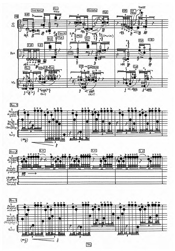 Shel(l)ter - später... ( ) ...Winter by Clara Maïda, excerpt from score