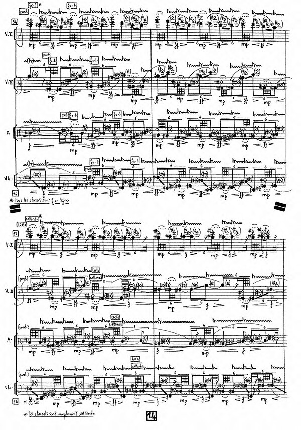 ...who holds the strings... by Clara Maïda, excerpt from score