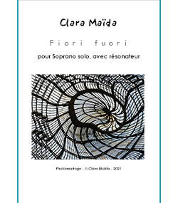 Fiori fuori by Clara Maïda, excerpt from score