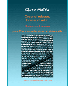 Score Holes and bones by Clara Maïda
