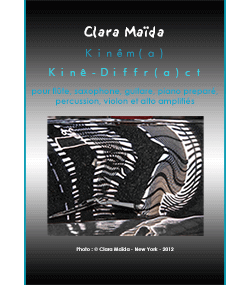 Score Kinê-Diffr(a)ct by Clara Maïda