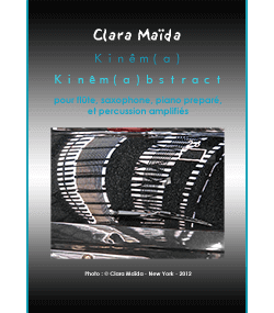 Score Kinêm(a)bstract by Clara Maïda