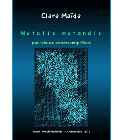 Score Mutatis mutandis by Clara Maïda