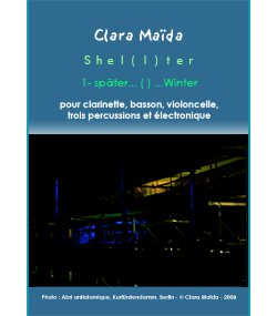 Score Shel(l)ter - unter … ( ) …Gitter by Clara Maïda