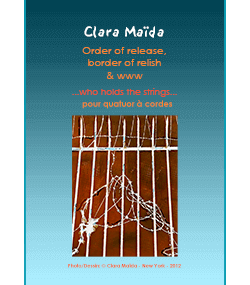 Score …who holds the strings… by Clara Maïda